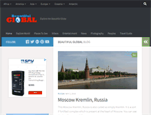 Tablet Screenshot of beautifulglobal.com
